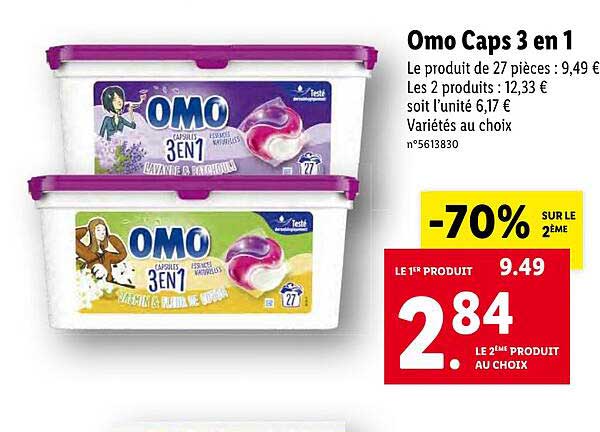 Omo Caps 3 En 1