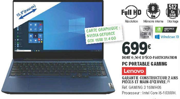 Pc Portable Gaming Lenovo