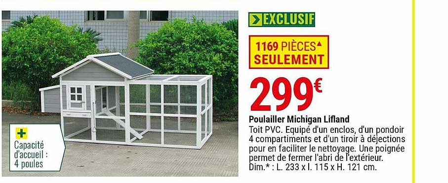 poulailler michigan lifland