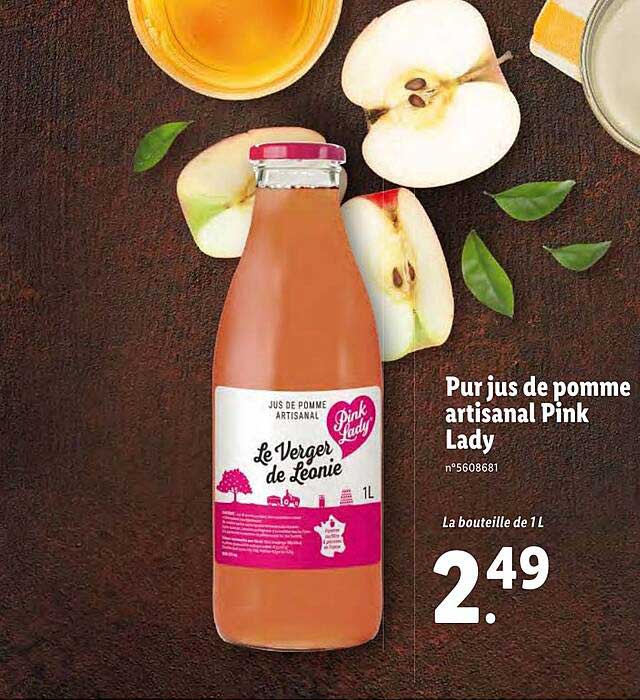 Pur Jus De Pomme Artisanal Pink Lady