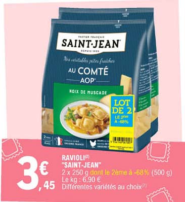 ravioli "saint-jean"