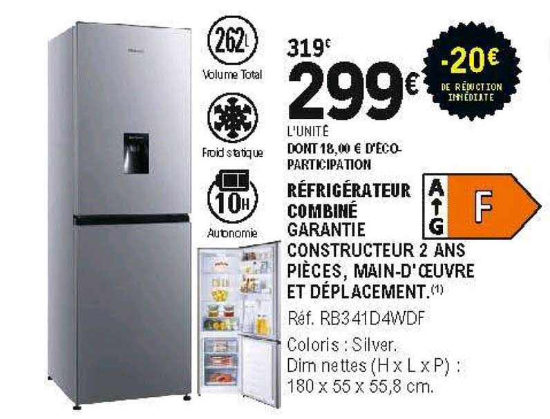 Réfrigérateur Combiné