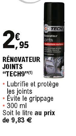 rénovateur joints "tech9"