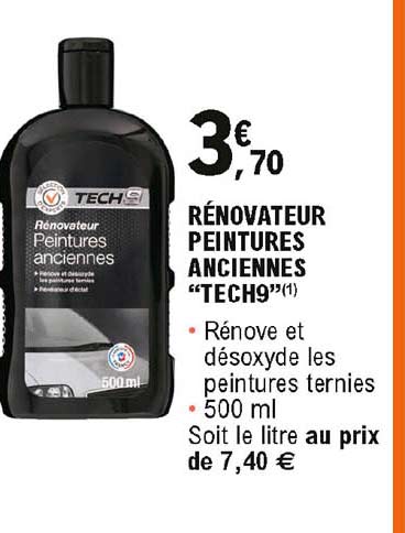 rénovateur peintures anciennes "tech9"