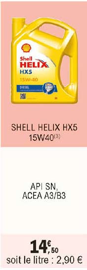 shell helix hx5 15w40