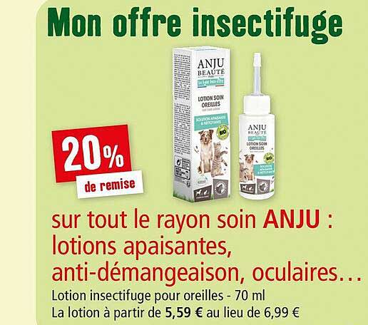 soin anju : lotions apaisantes, anti-démangeaison, oculaires