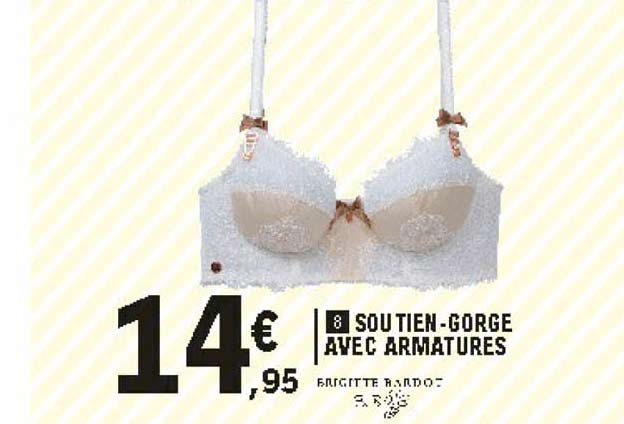 soutien-gorge avec armatures