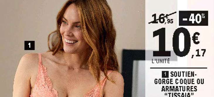 soutien-gorge coque ou armatures "tissaia"