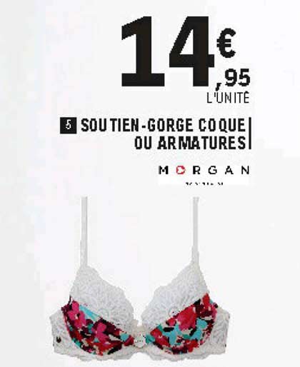 soutien-gorge coque ou armatures morgan