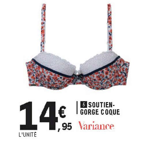 soutien-gorge coque variance