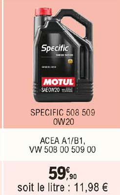 specific 508 509 ow20