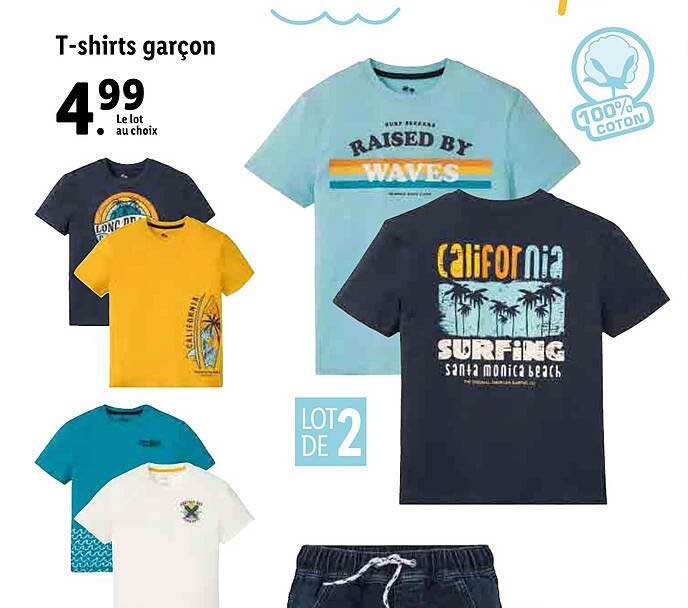t-shirts garçon