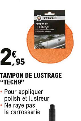 tampon de lustrage "tech9"