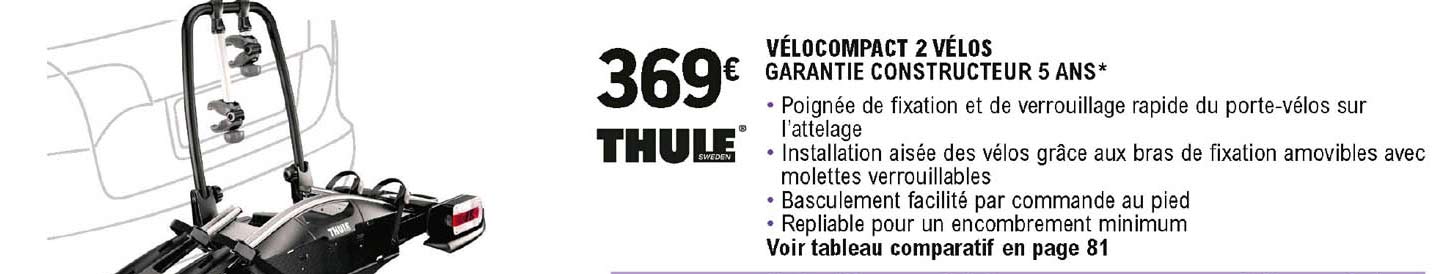 vélocompact 2 vélos