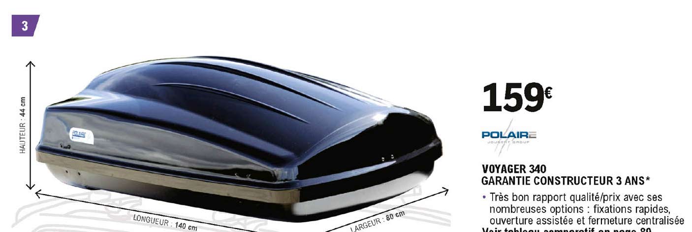 voyager 340 polaire