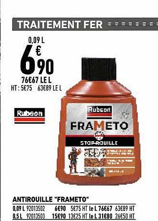 antirouille "frameto" rubson