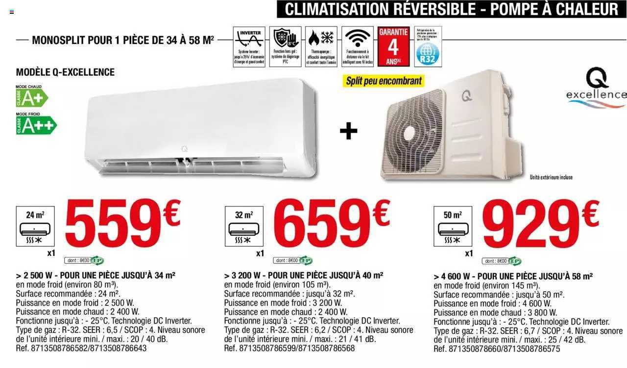 Climatisation Réversible-pompr à Chaleur Q Excellence