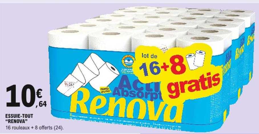 essuie-tout "renova"