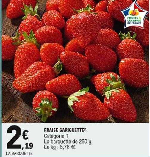 fraise gariguette