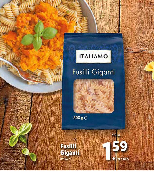fusilli giganti italiamo