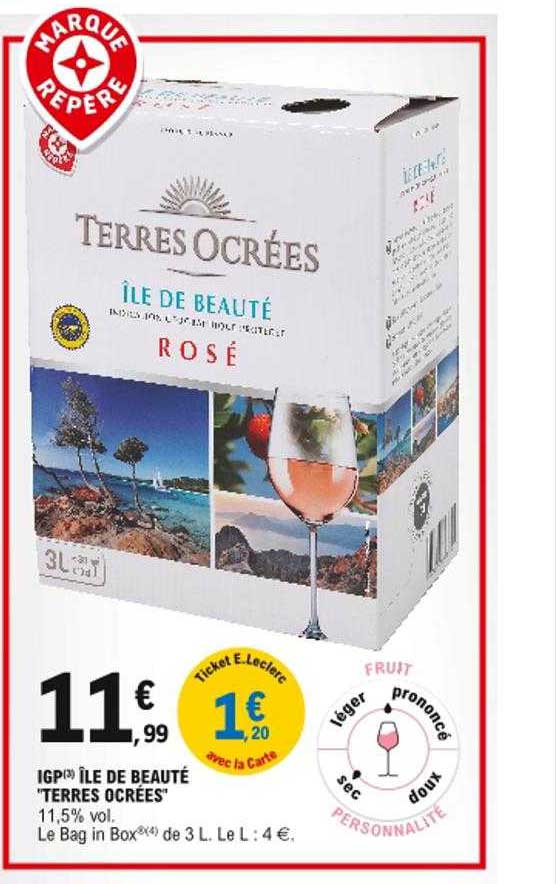 Igp île De Beauté "terres Ocrées"