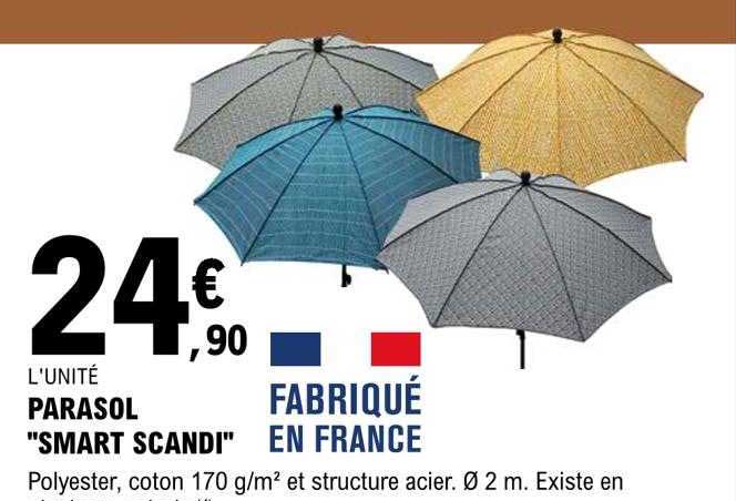 parasol "smart scandi"