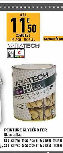peinture glycéro fer variatech