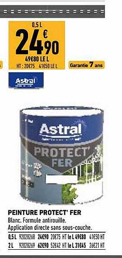 peinture protect fer astral