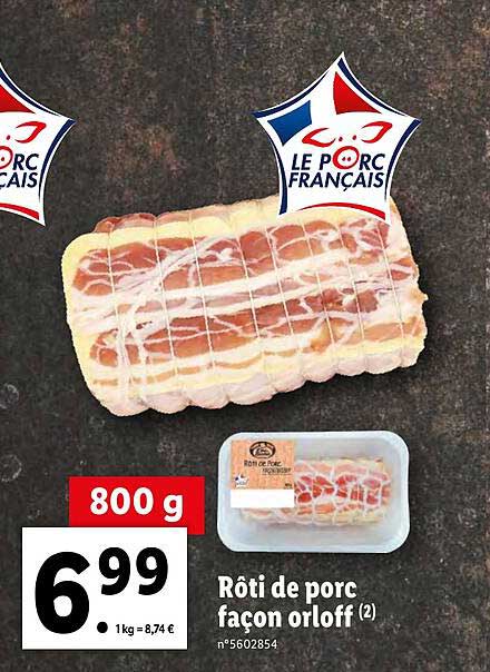 Rôti De Porc Façon Orloff