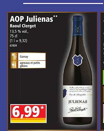 aop julienas raoul clerget