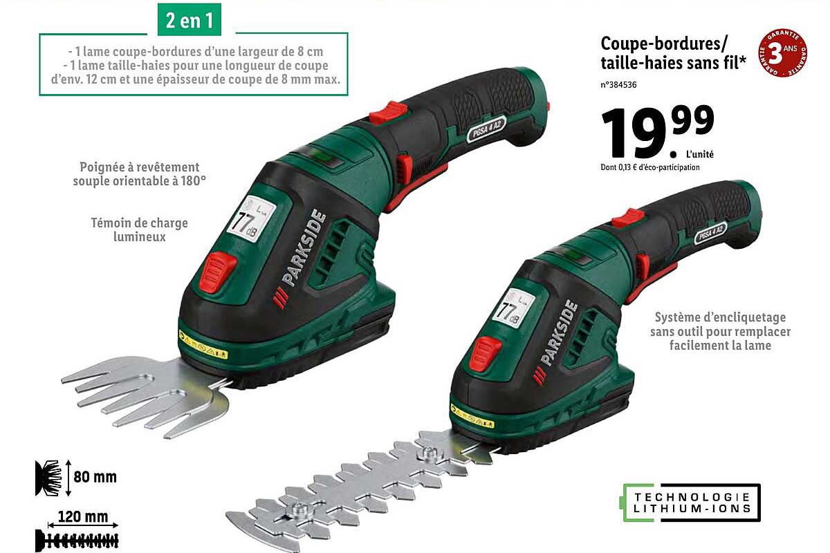 Coupe-bordures - Taille-haies Sans Fil