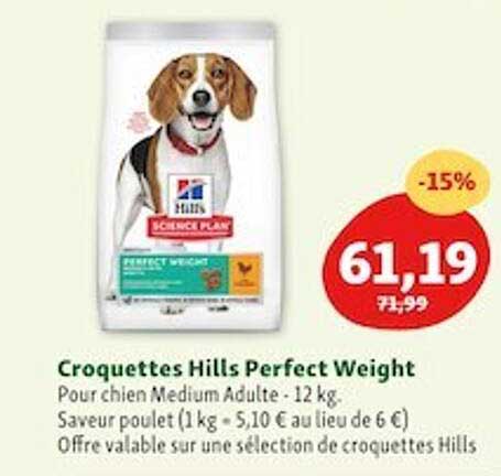 croquettes hills perfect weight