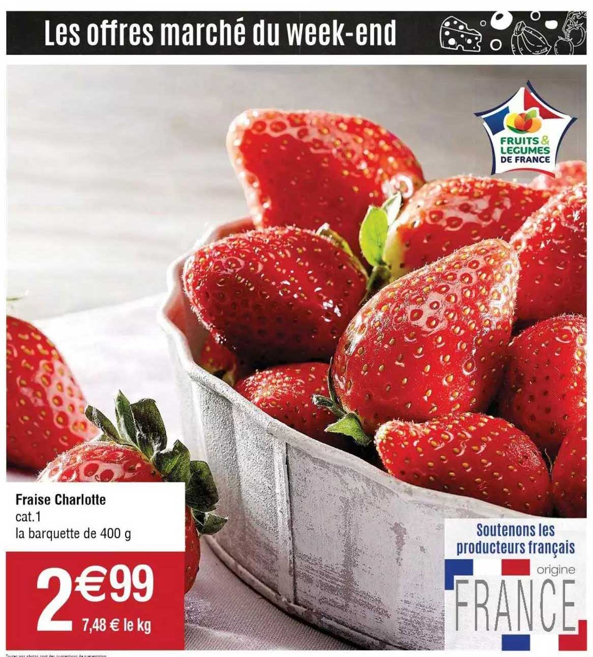 fraise charlotte