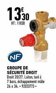 groupe de sécurité droit nf