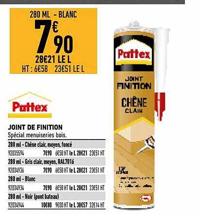 joint de finition pattex