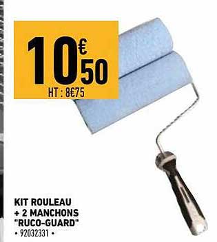 kit rouleau + 2 manchons "ruco-guard"