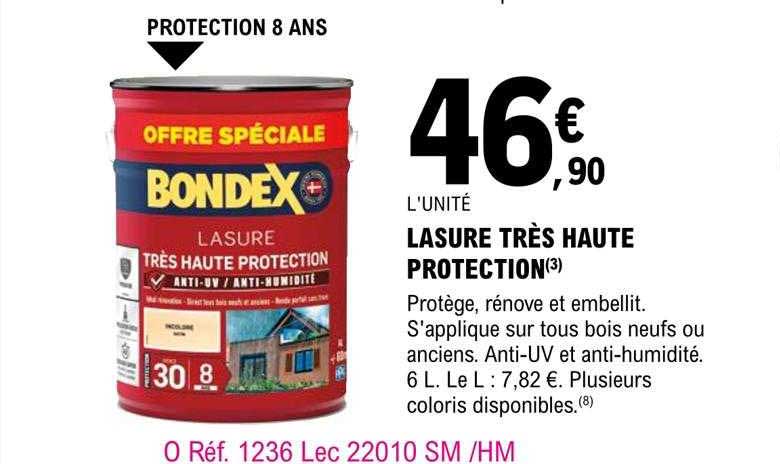 lasure très haute protection bondex