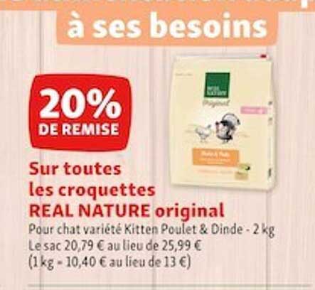 les croquettes real nature original