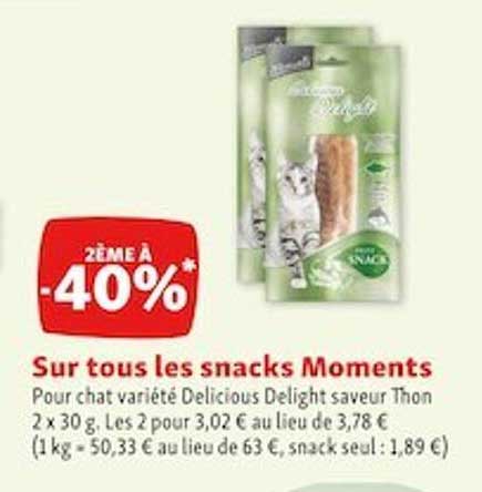 Les Snacks Moments