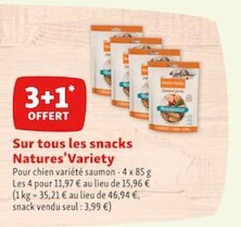 Les Snacks Natures'variety