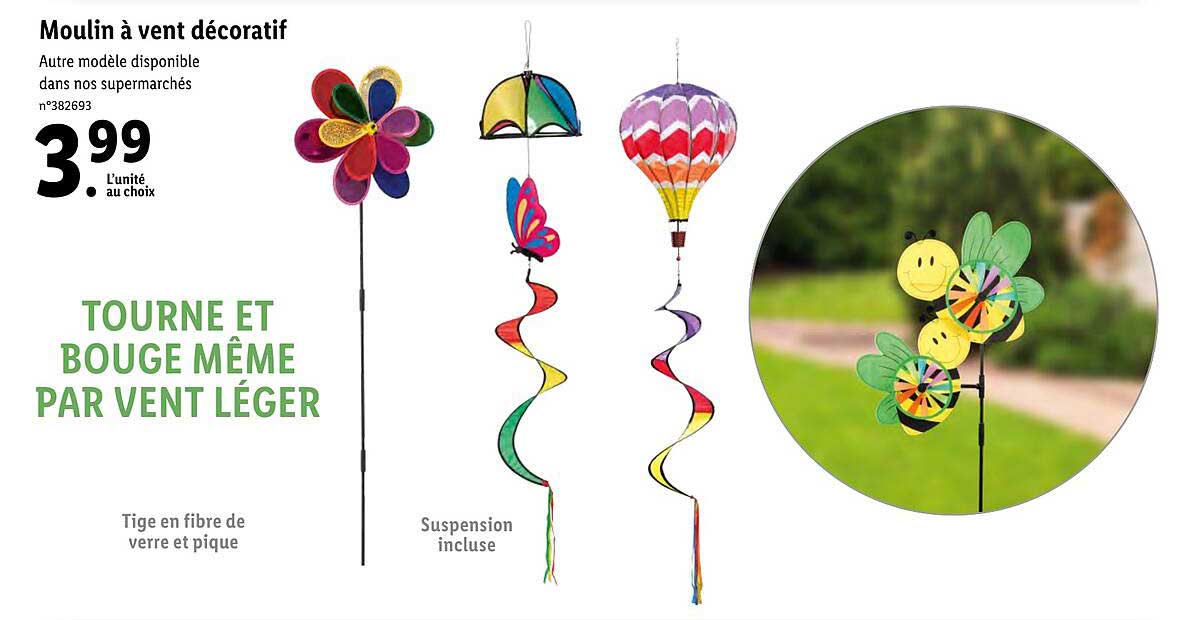 moulin à vent décoratif