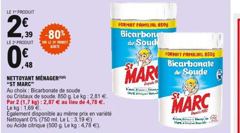 nettoyant ménager "st marc"