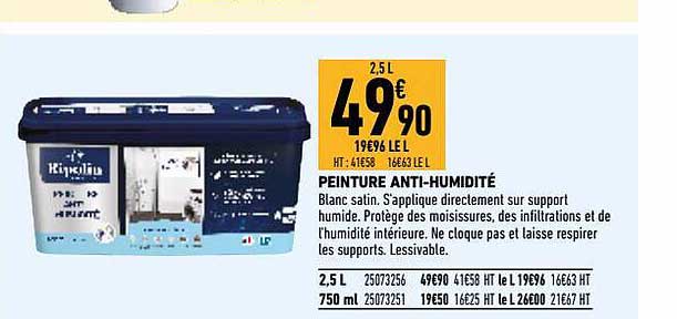 peinture anti-humidité