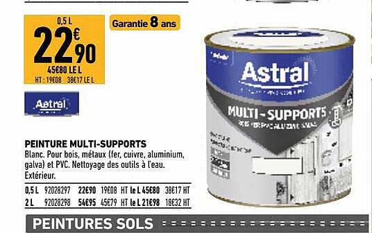 peinture multi-supports astral
