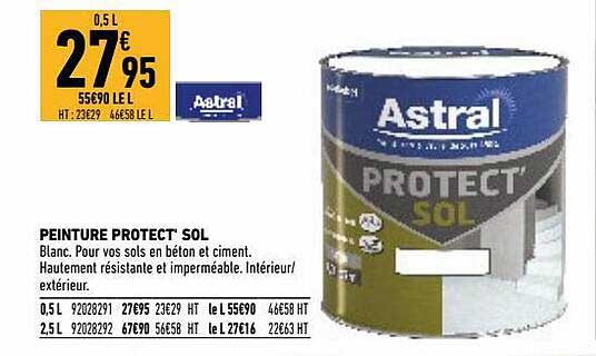 peinture protect sol astral