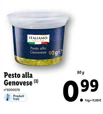 Pesto Alla Genovese Italiamo