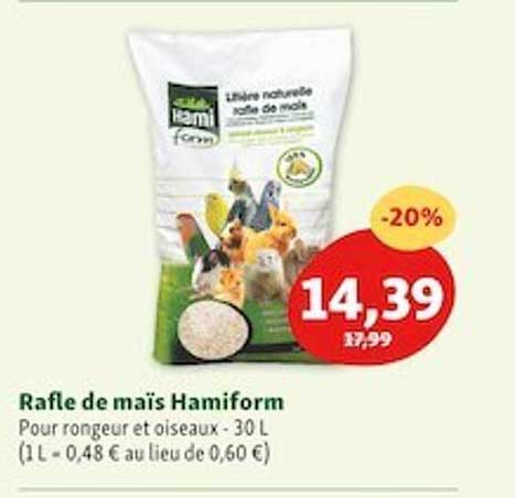 rafle de maïs hamiform