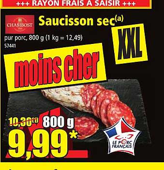 Saucisson Sec Chambost