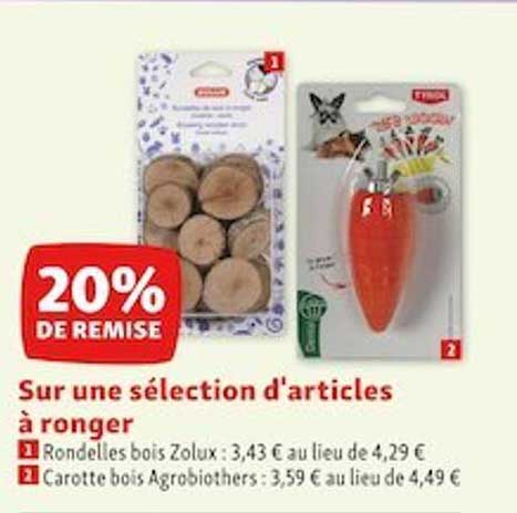 sélection d'articles à ronger