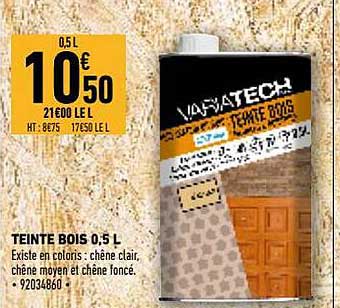 teinte bois 0,5l